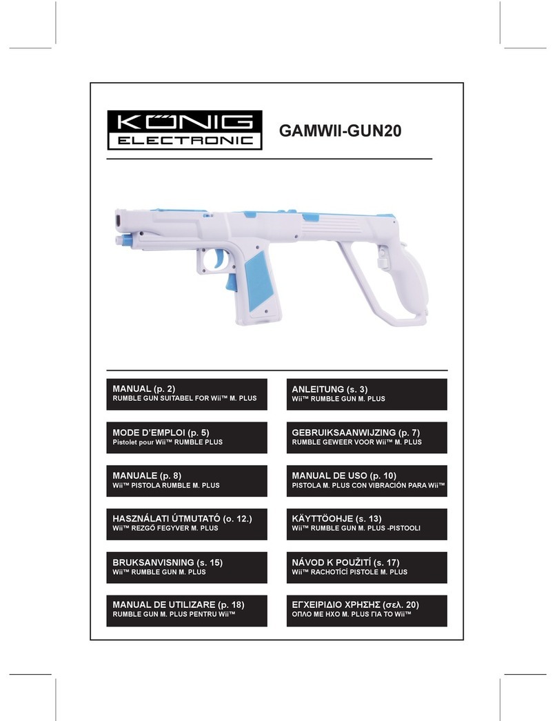 Konig GAMWII-GUN20 manual