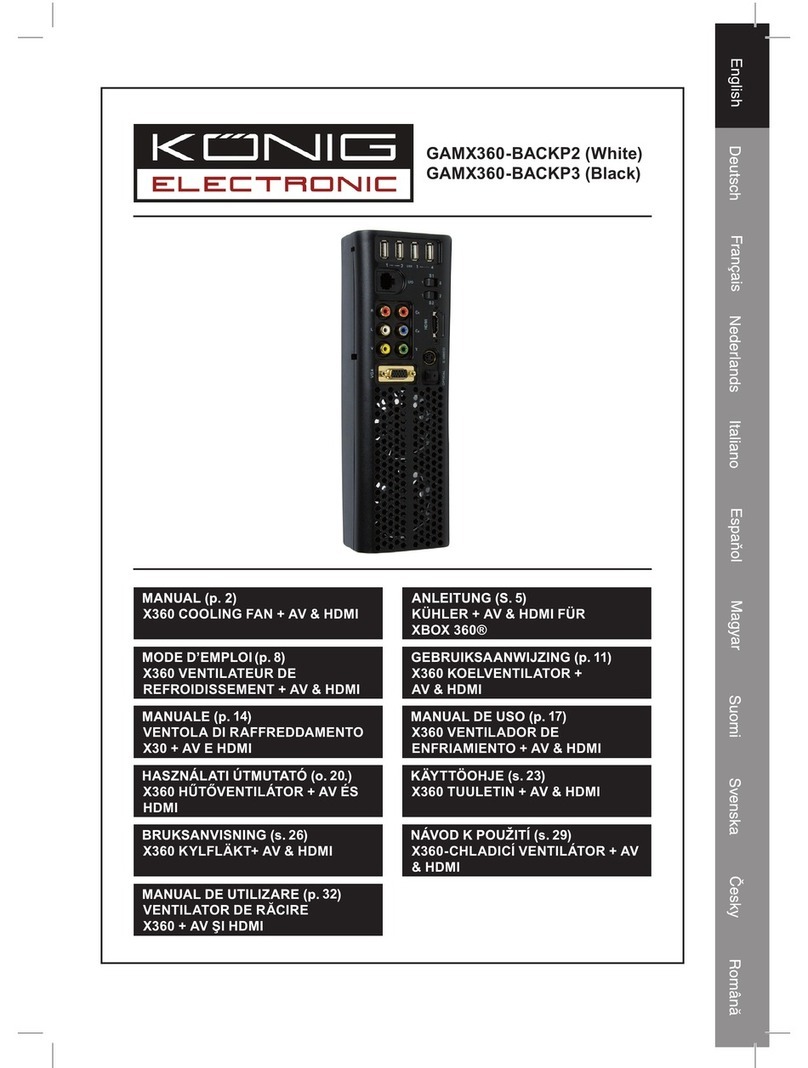Konig X360 manual