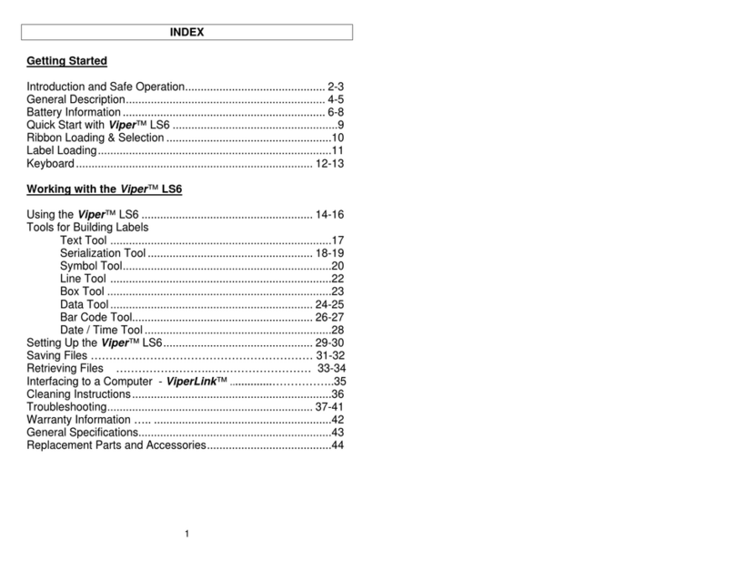 Panduit Viper LS6 User manual