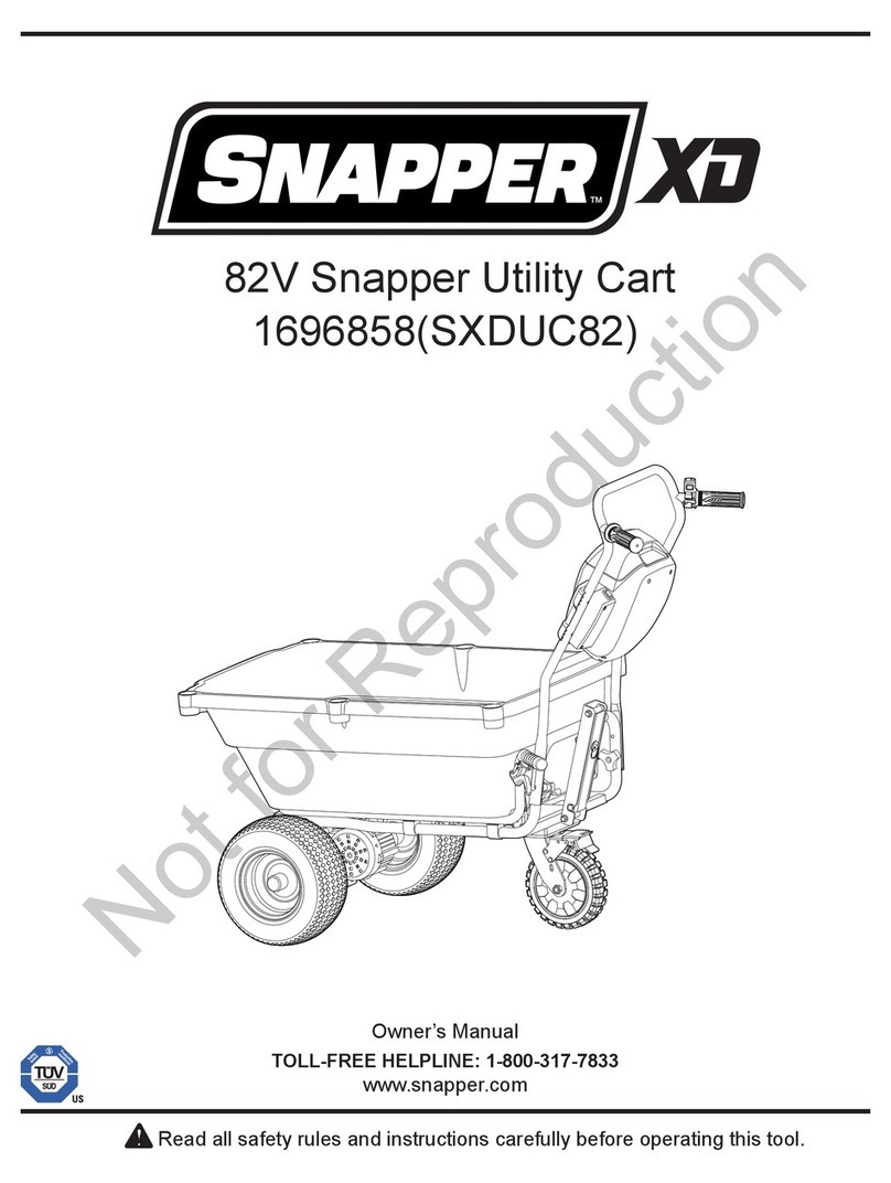 Briggs & Stratton Snapper XD owner's manual