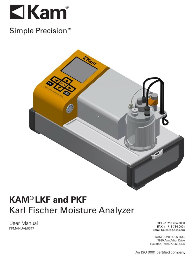 KAM Simple Precision PKF User manual