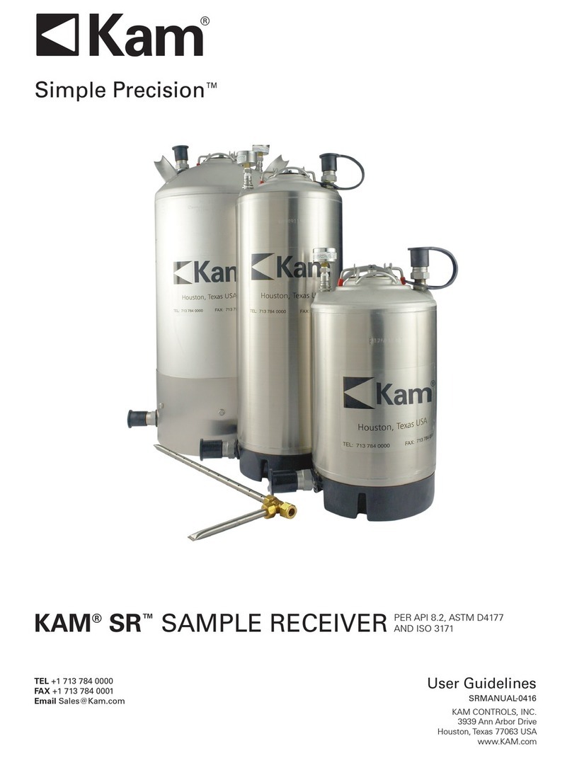 KAM Simple Precision SR User guide lines