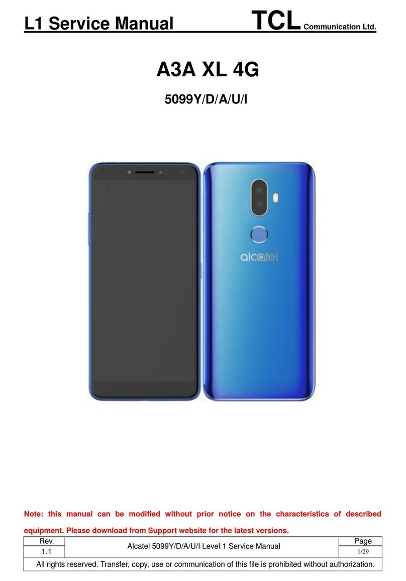 Alcatel A3A XL 4G User manual