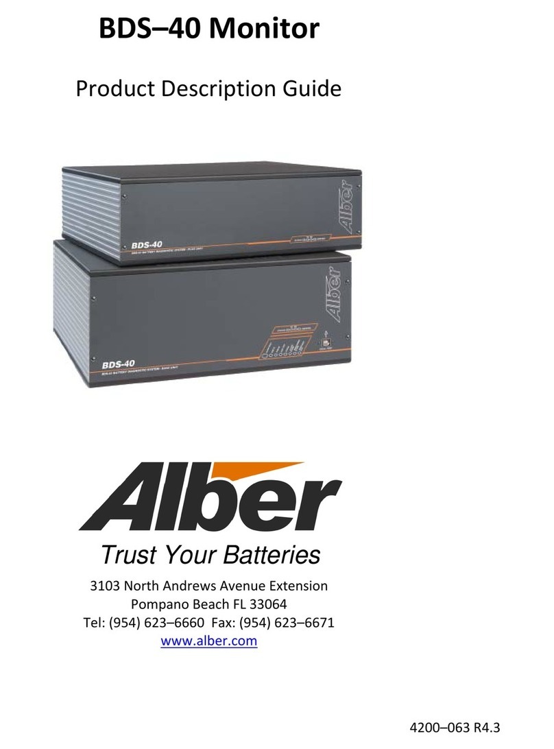 Alber BDS-40 User manual