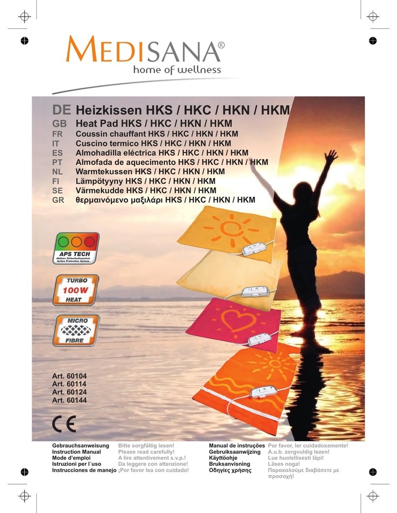 Medisana HKS instruction manual