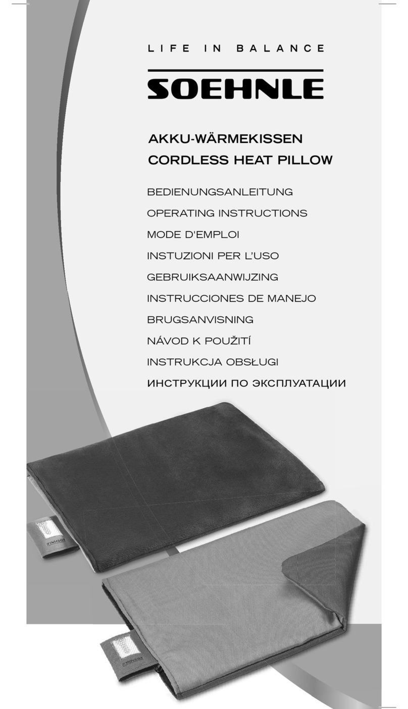 Soehnle RSS1001-135090-W2E-B User manual