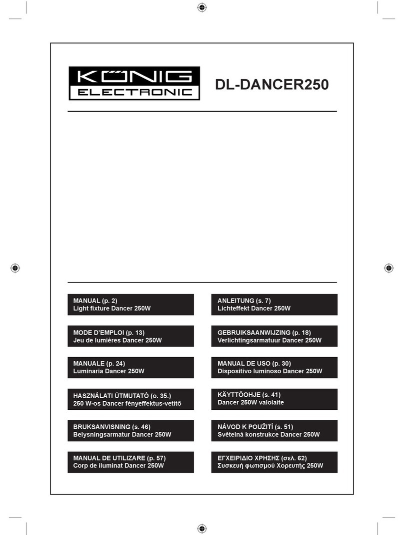 Konig DL-DANCER250 manual