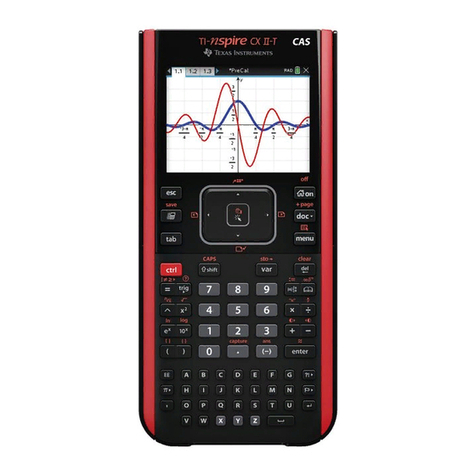 Texas Instruments TI-Nspire Series User manual Texas Instruments TI-Nspire Series User manual