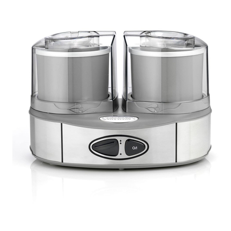 Cuisinart Ice Cream Duo ICE40BCE instructions