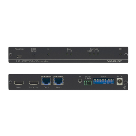 Kramer VM-3HDT User manual