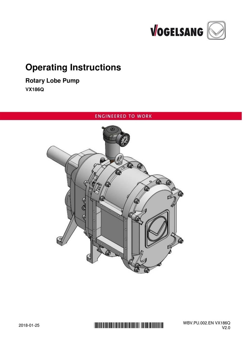 Vogelsang VX186Q operating instructions
