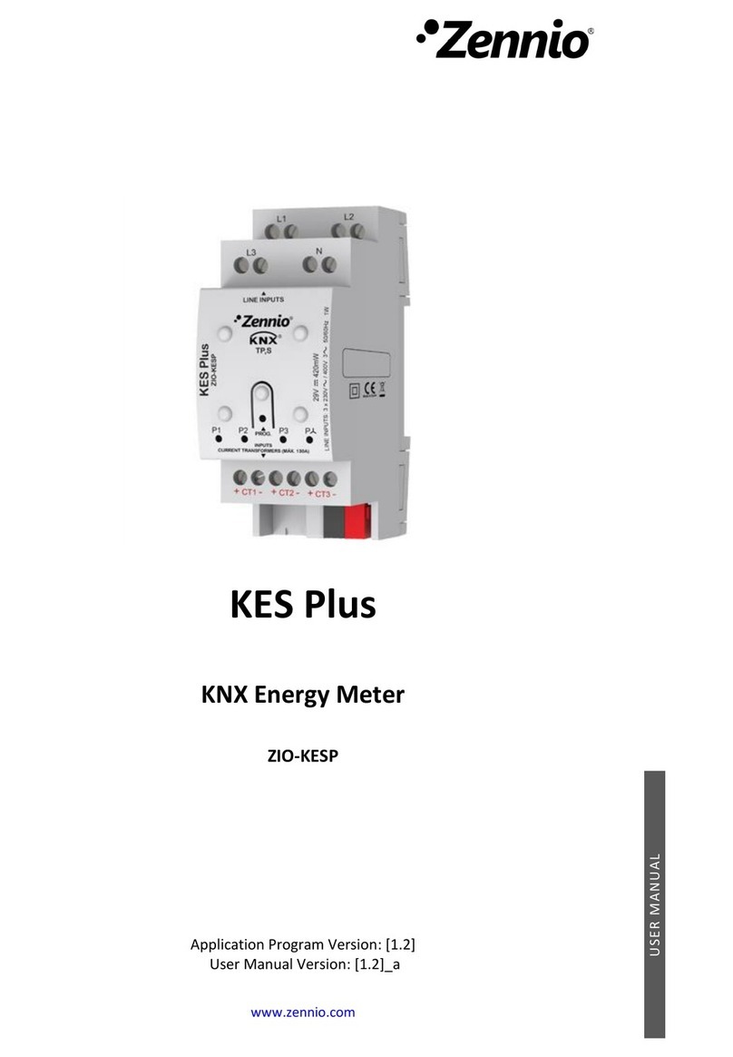 Zennio KES Plus user manual