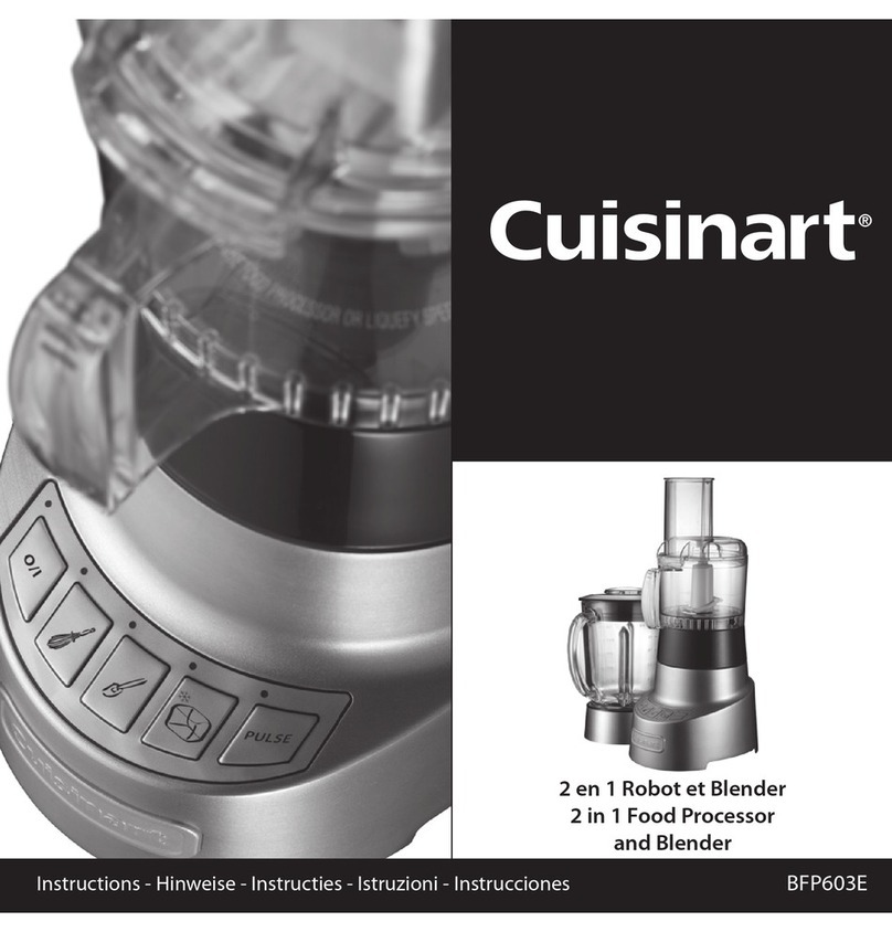 Cuisinart BFP603E User manual