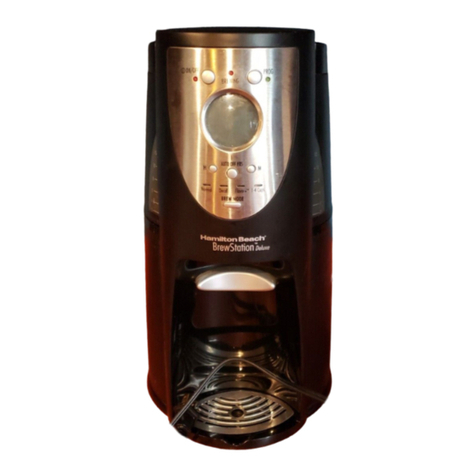 Hamilton Beach BrewStation Deluxe User manual