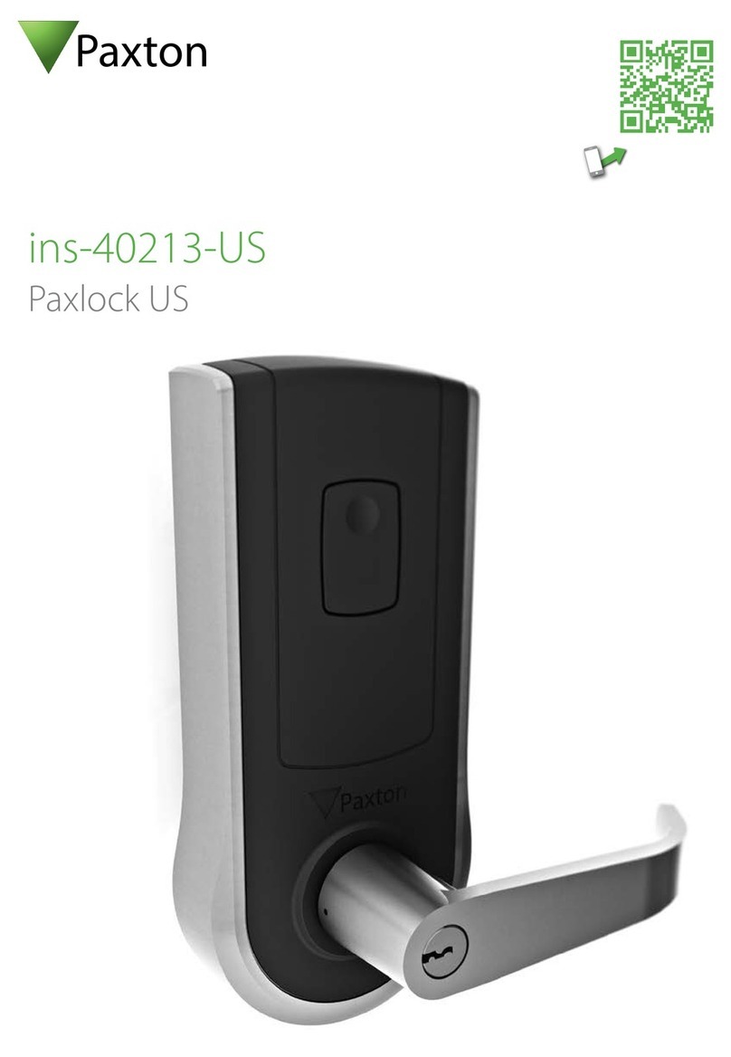 Paxton ins-40213-US user manual