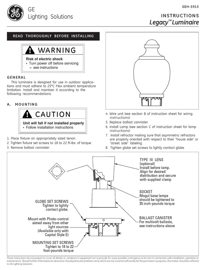 GE Legacy User manual