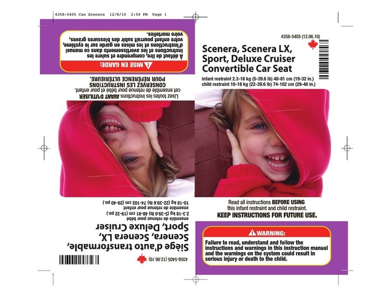 Dorel Juvenile Group Scenera instructions