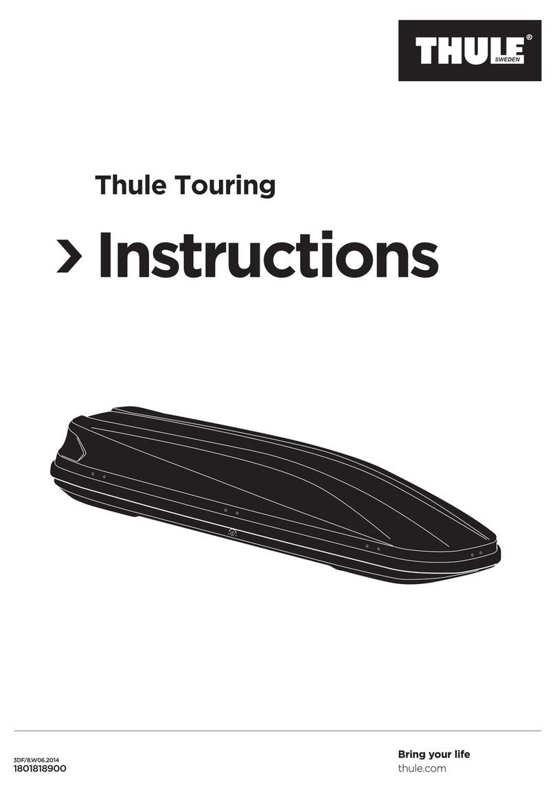 Thule Touring User manual Thule Touring User manual