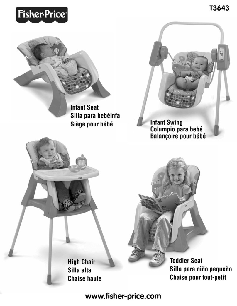 Fisher-Price T3643 Owner's manual