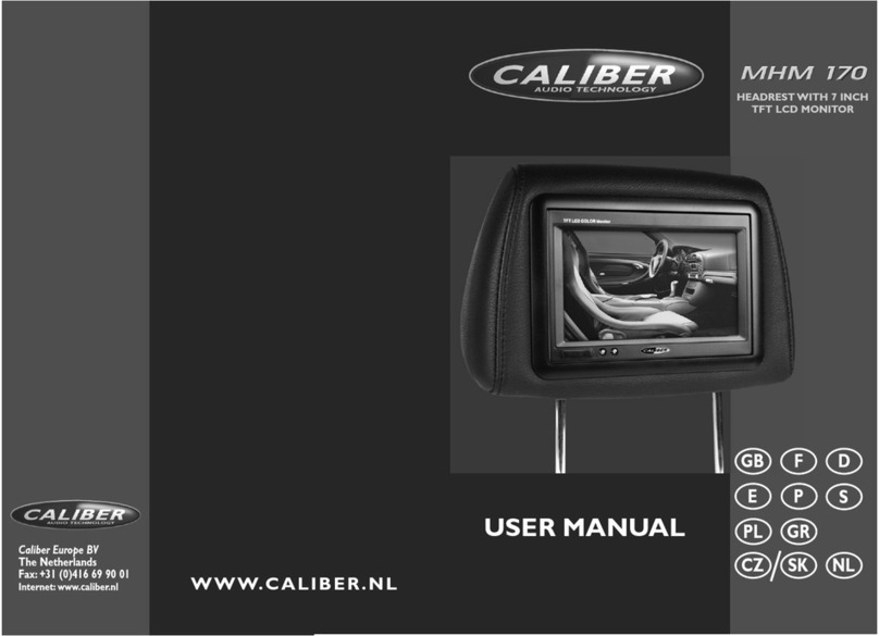 Caliber MHM 170 User manual