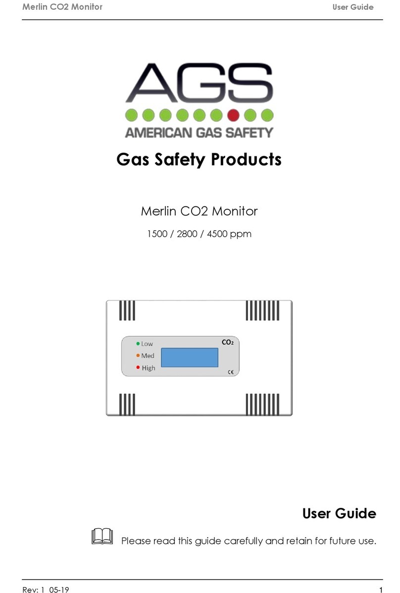 Merlin CO2 Monitor 1500 ppm user guide