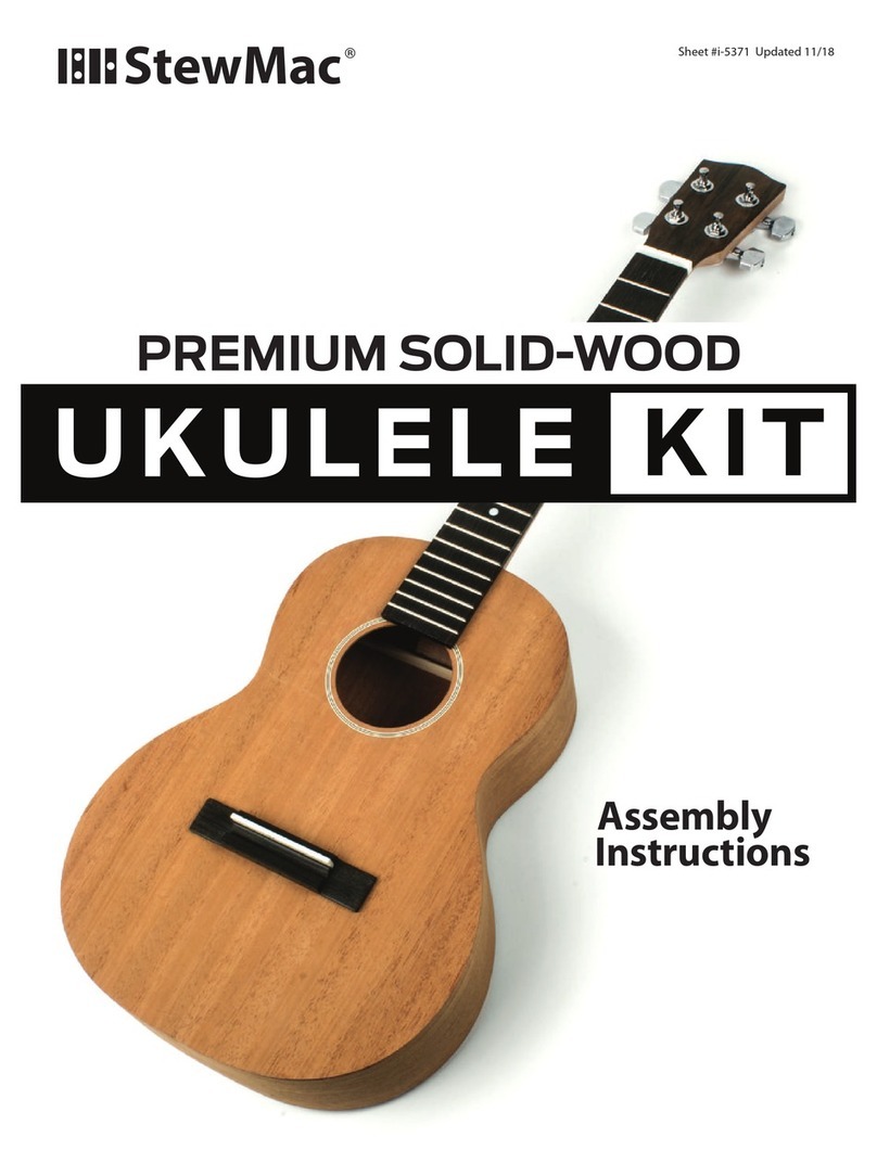 StewMac UKULELE KIT User manual