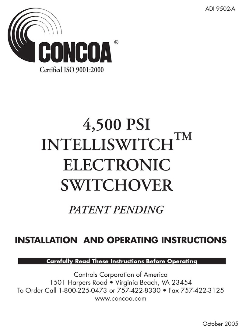 Concoa INTELLISWITCH User manual