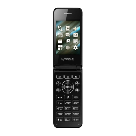 Sigma mobile X-style 28 flip User manual