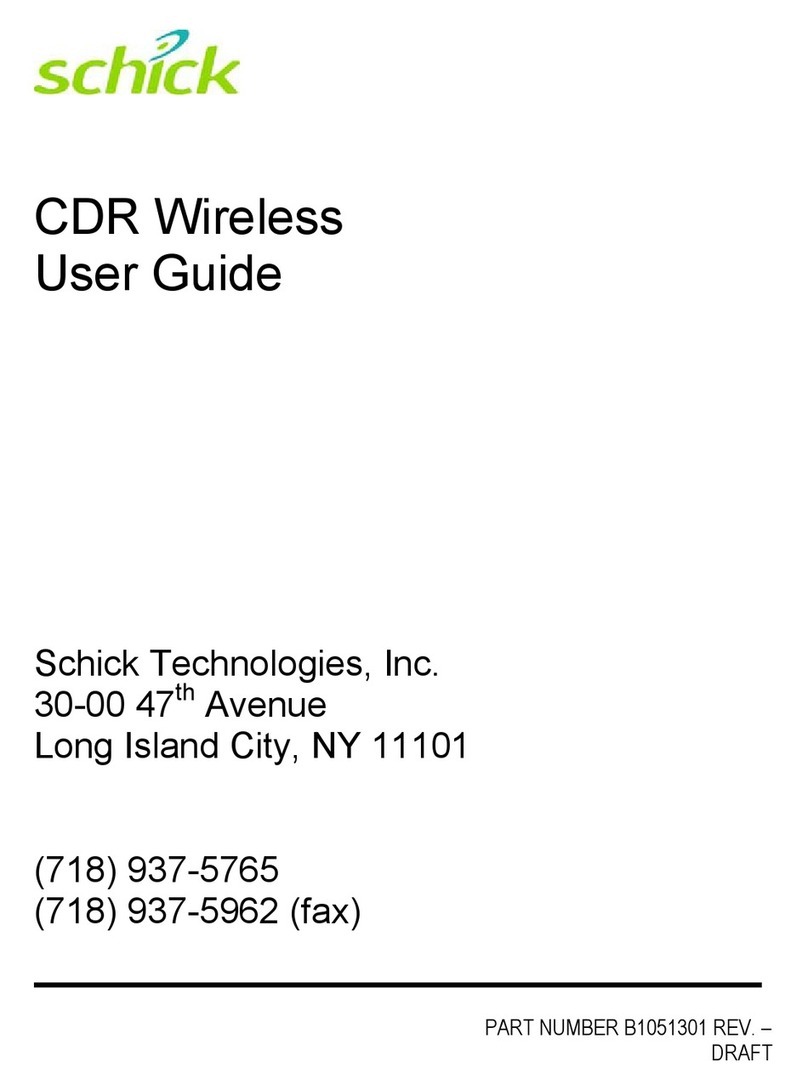 Schick CDR Wireless user guide Schick CDR Wireless user guide
