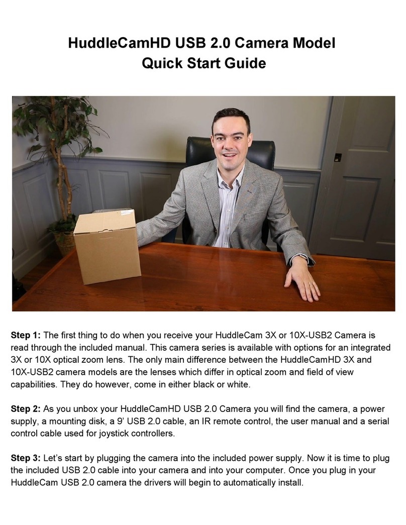 HuddleCamHD 3X User manual