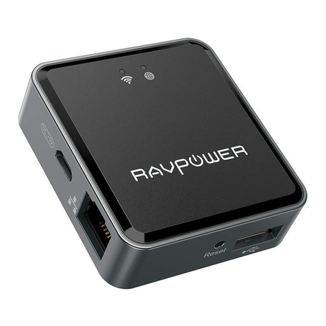 Ravpower FILEHUB RP-WD008 user guide