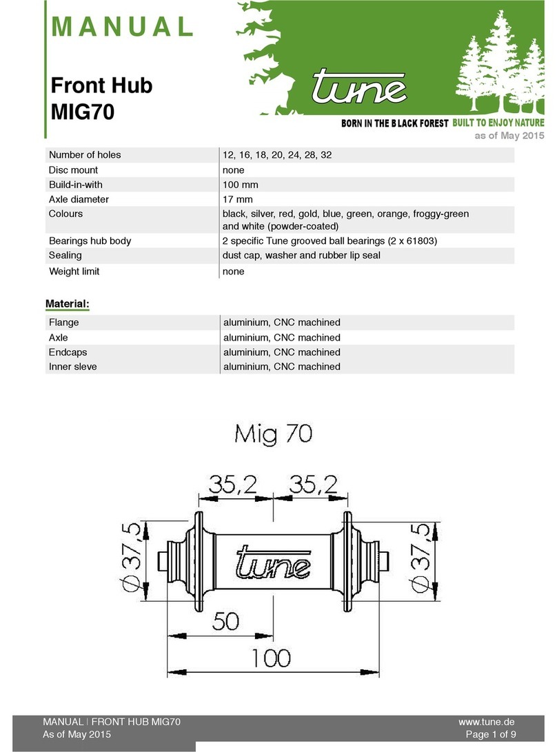 Tune MIG70 manual