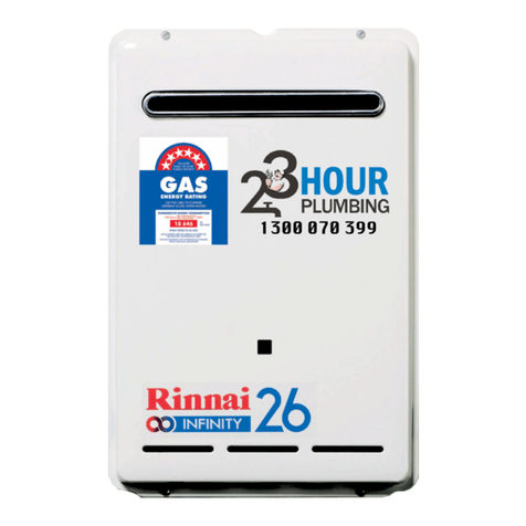Rinnai REU-VR2626W Series Service manual