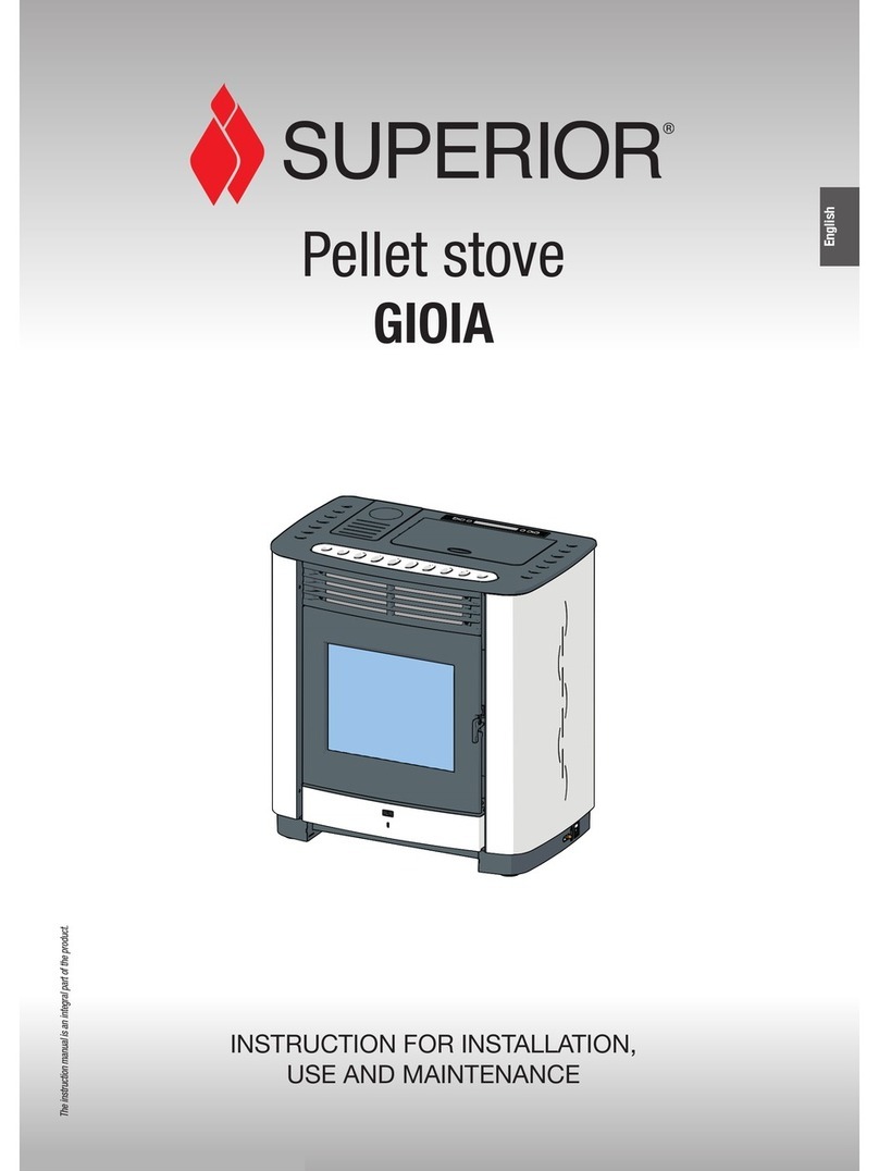 Superior GIOIA Instructions for installation, use and maintenance