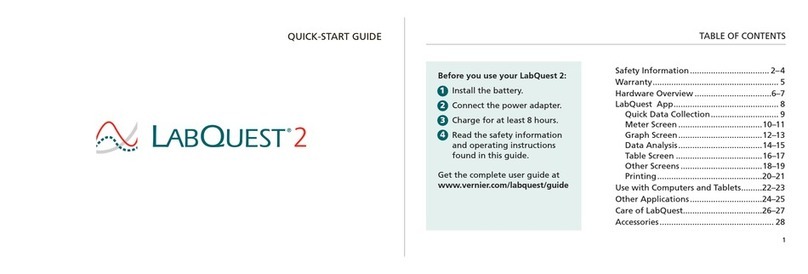 Vernier LabQuest 2 quick start guide