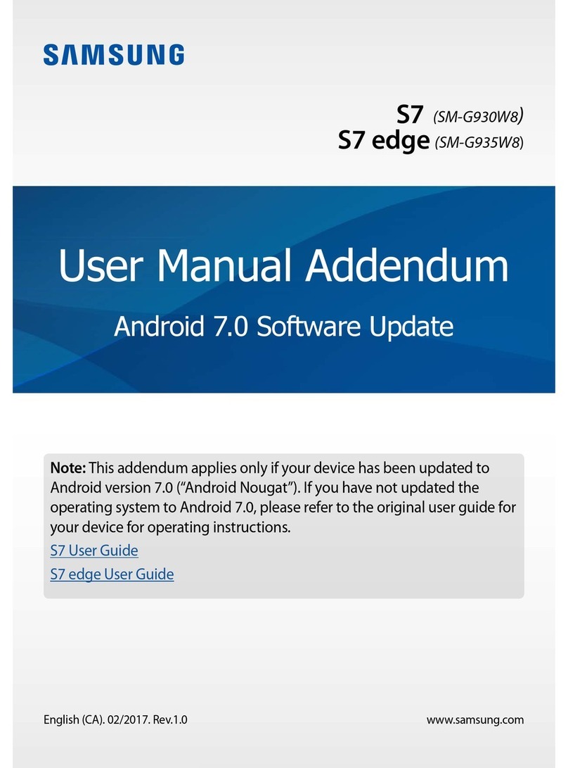 Samsung SM-G930W8 User manual addendum