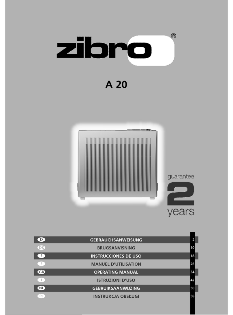 Zibro A 20 operating manual