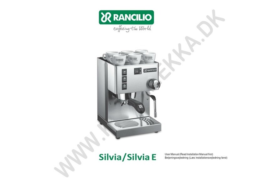 Rancilio Silvia User manual