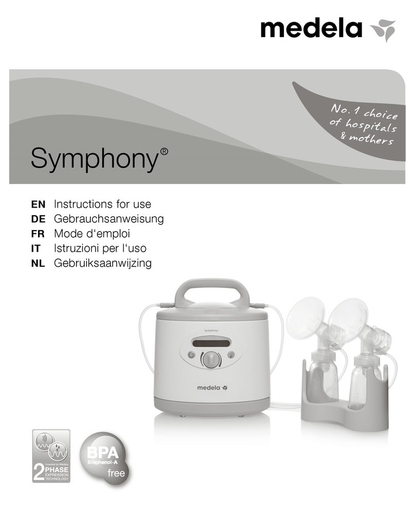 Medela Symphony Instructions for use