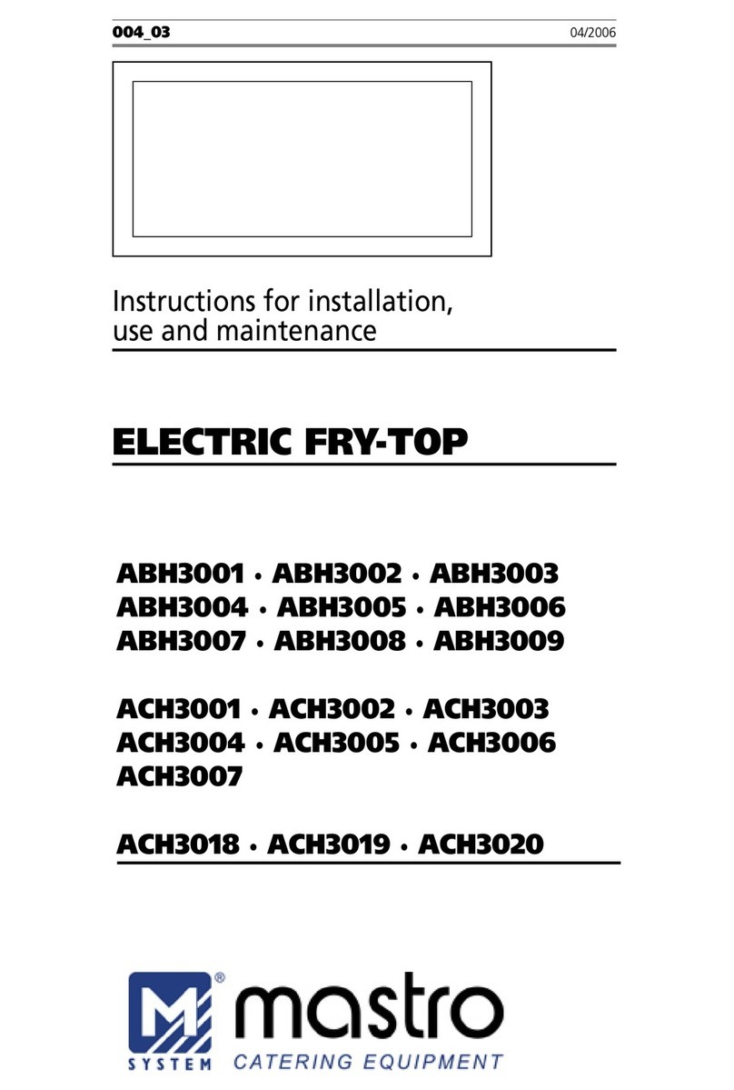 mastro ABH3 Series Instructions for installation, use and maintenance