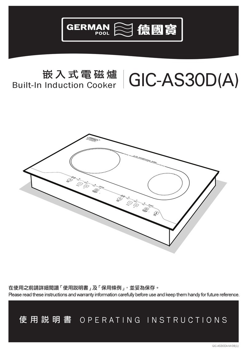 German pool GIC-AS30D(A) operating instructions