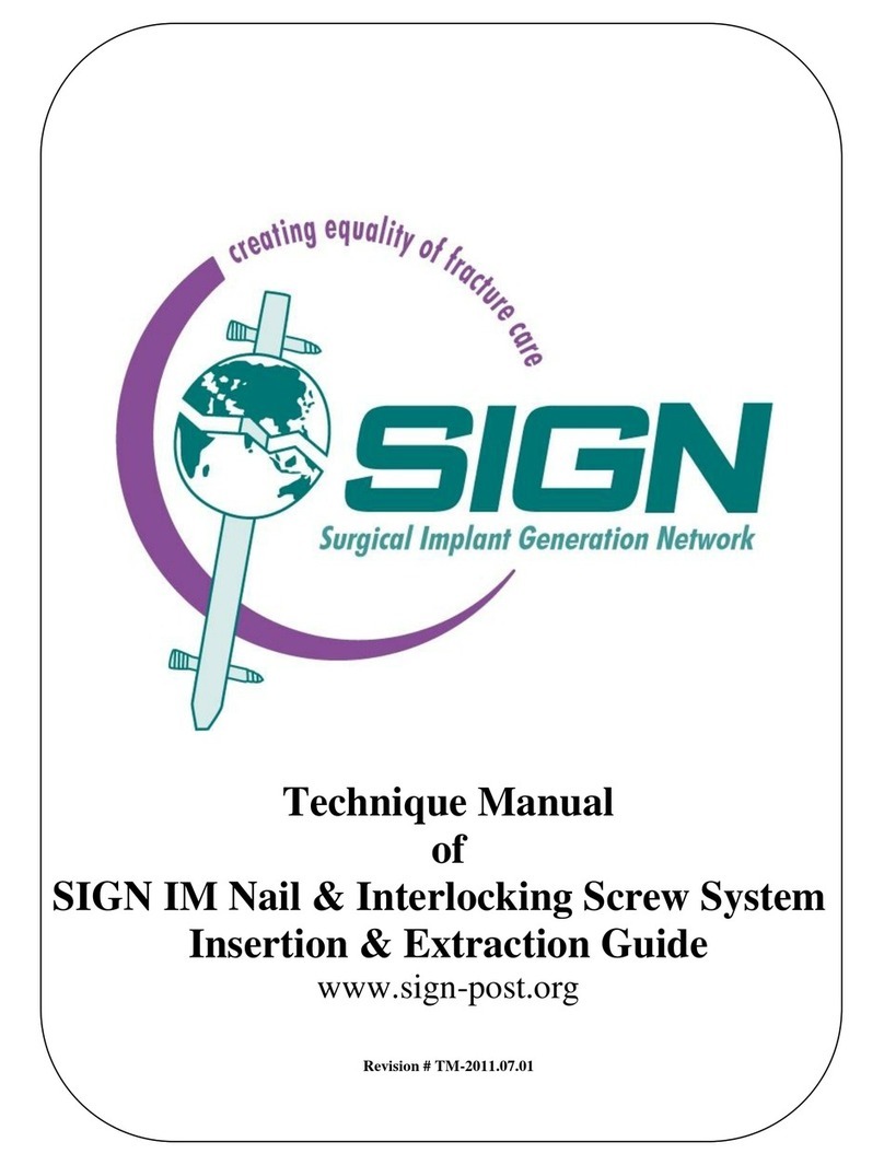 Sign IM Nail and Interlocking Screw System TECHNIQUE MANUAL