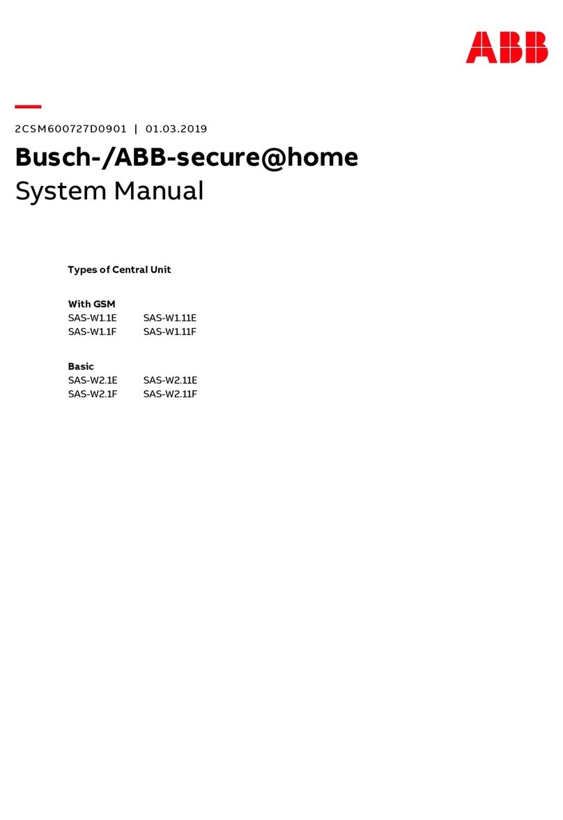 ABB SAS-W1.1E System manual
