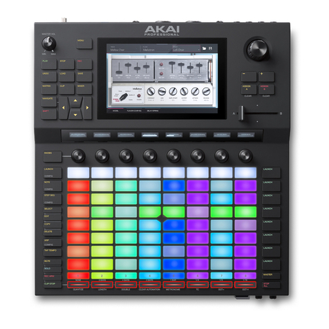 Akai FORCE User manual
