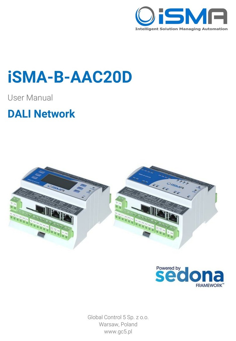 iSMA B-AAC20D User manual