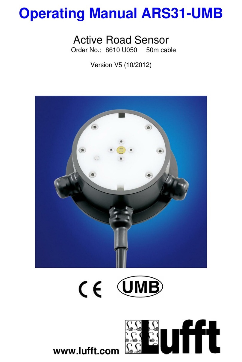 Lufft ARS31-UMB User manual Lufft ARS31-UMB User manual
