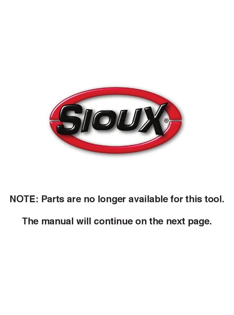 Sioux Tools 322 instructions