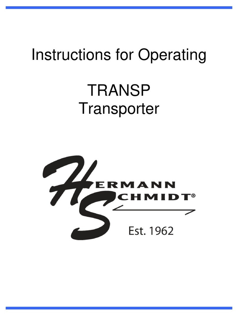 Hermann Schmidt TRANSP Instructions for operating