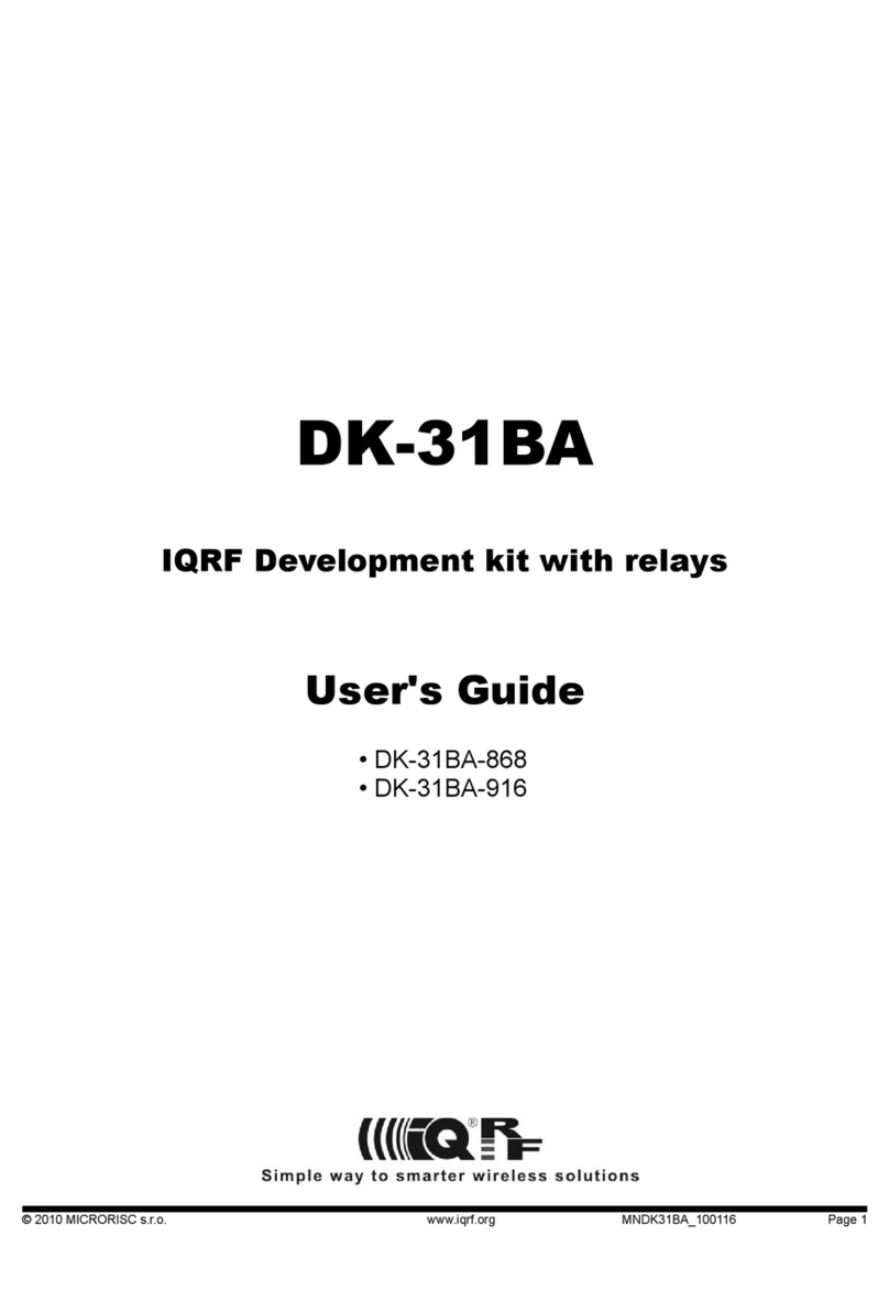 IQRF DK-31BA Series user guide