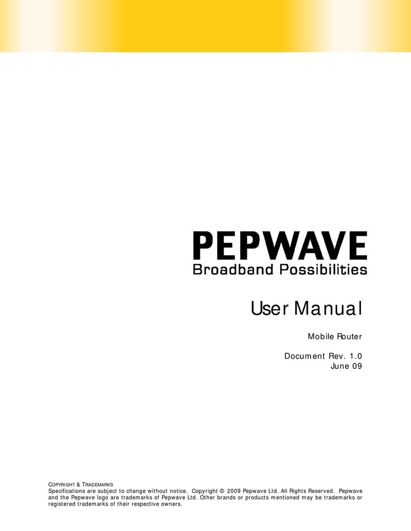 Pepwave MAX User manual